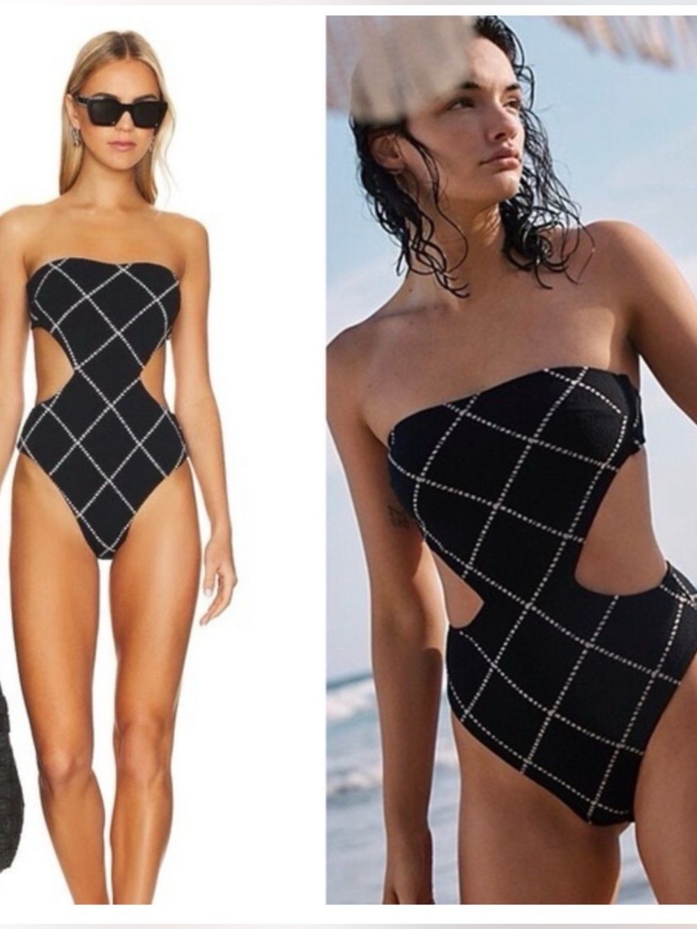 DEVON WINDSOR Black Giselle One-Piece Swimsuit